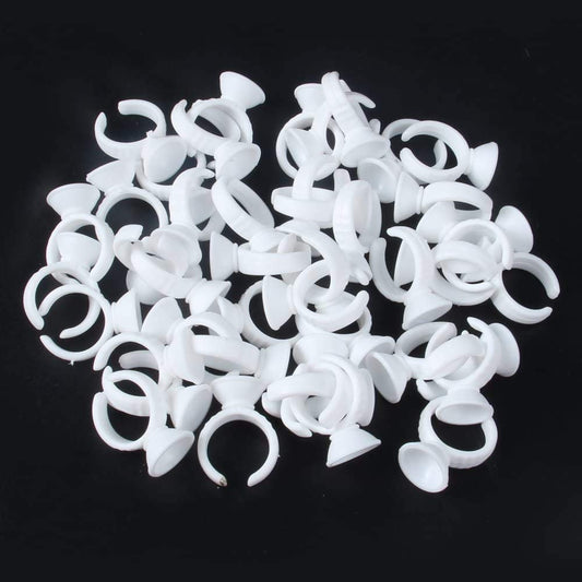 Disposable Glue Ring - 100pcs